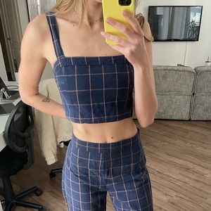 Abercrombie Plaid Set